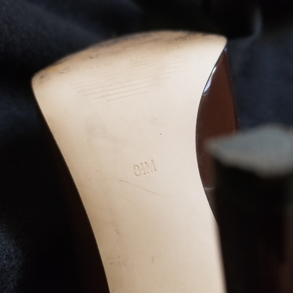 Marc Fisher Brown Patent Leather Pumps - Picture 2 of 8